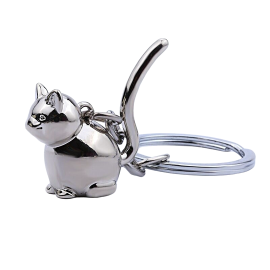 Llavero en Forma de Gato