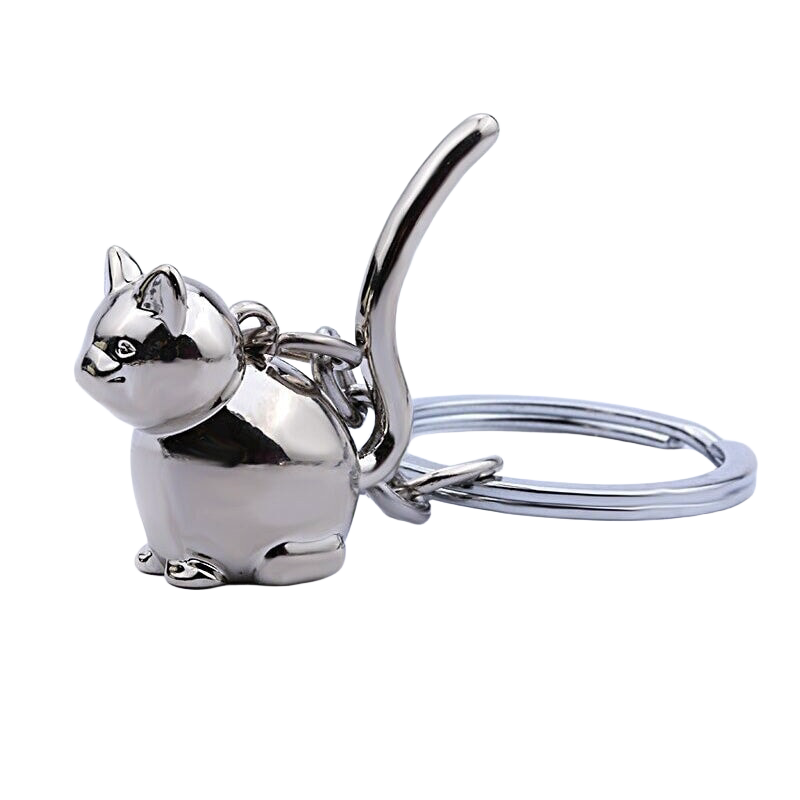 Llavero en Forma de Gato