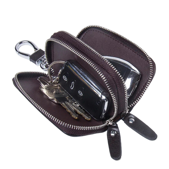 Llavero Llaves Coche de Piel Genuina - Elegante Organizador de Llaves Premium