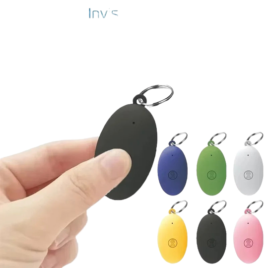 Llavero Localizador GPS Personas Mayores - Mini Rastreador Bluetooth Antipérdida para Alzheimer