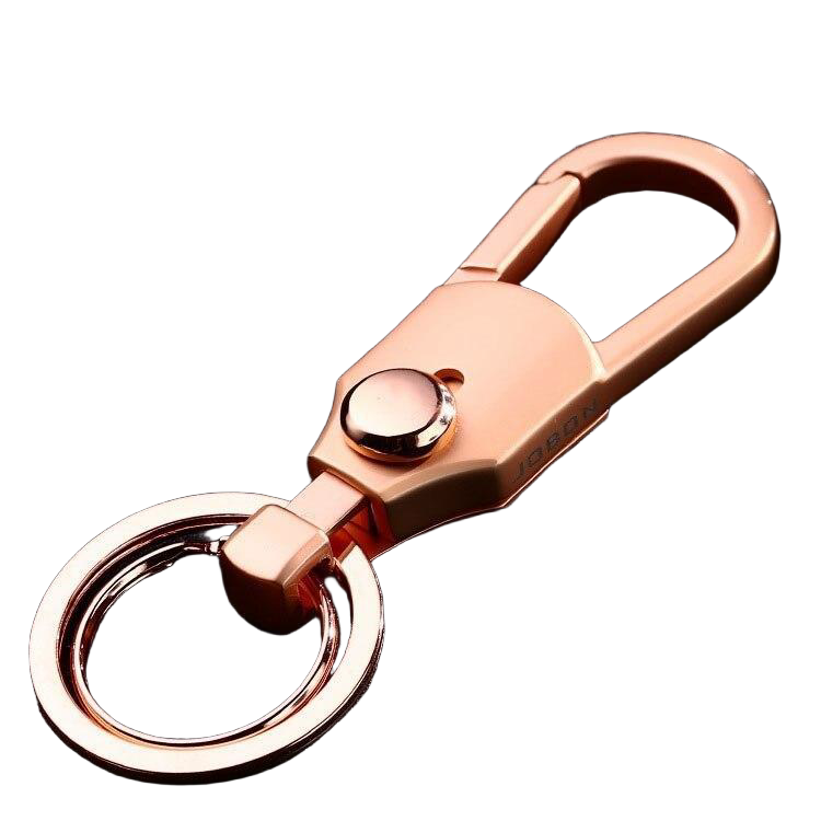 Llavero Mosquetón de Lujo para Hombre (Acero Inoxidable)