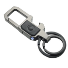 Llavero Multifunción con Linterna LED y Abrebotellas (Acero Inoxidable)
