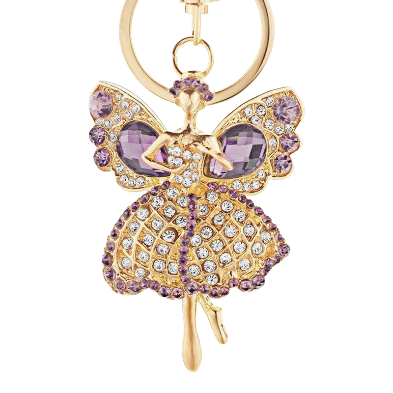 Llavero Original Ángel de Strass