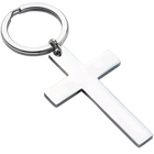 Llavero para Bolso Cruz de Jesús Metal Premium - Regalo Fiel Cristiano