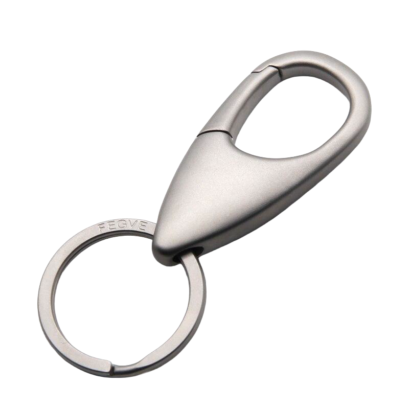 Llavero para Hombre <br> El Minimalista (Acero)