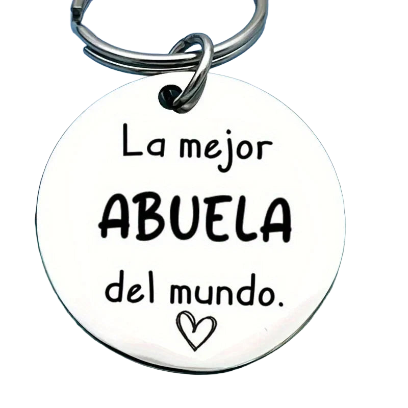 Llavero para Moteros - Regalo Original para Abuela - Llavero Premium To My Grandmother