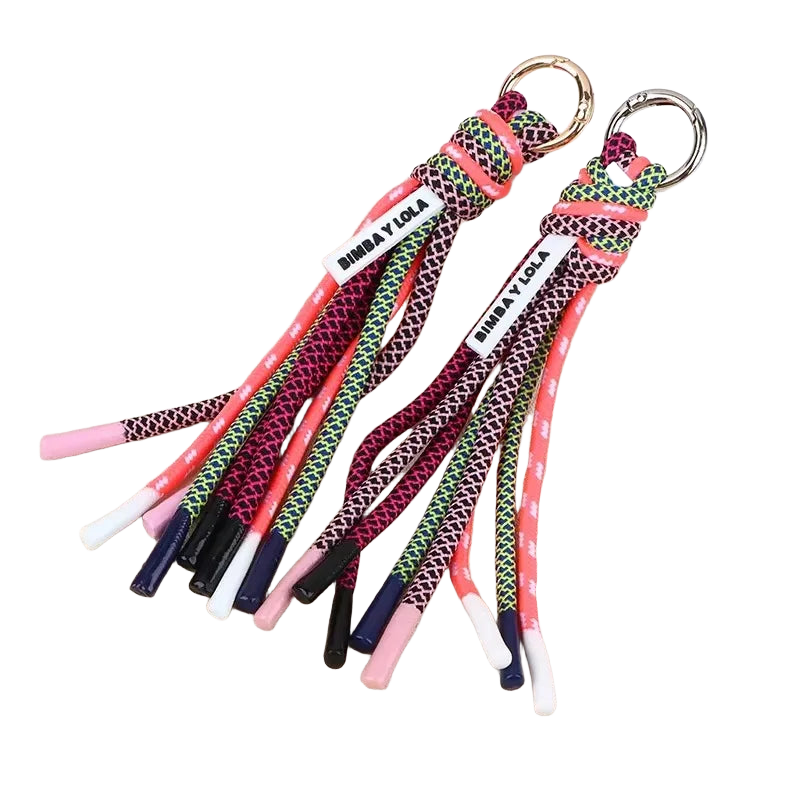 Llavero para Moteros Premium - Antirrobo con Mosquetón y Colgante Tassel