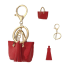 Llavero para Moteros Premium - Monedero con Llavero de Cuero Genuino, Diseño Elegante y Resistente,