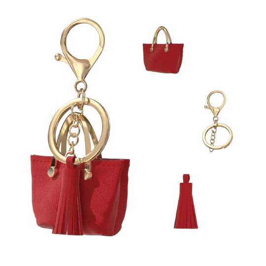 Llavero para Moteros Premium - Monedero con Llavero de Cuero Genuino, Diseño Elegante y Resistente,