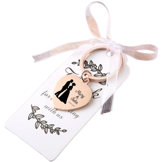 Llavero Personalizado de Boda