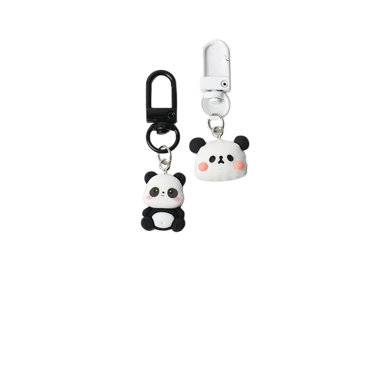 Llavero Personalizado Día de la Madre - Osito Panda a Crochet para Moto, Bolso o Llaves - Regalo Pre