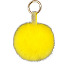 Llavero Pompón Amarillo