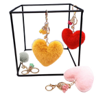 Llavero Pompón Corazón
