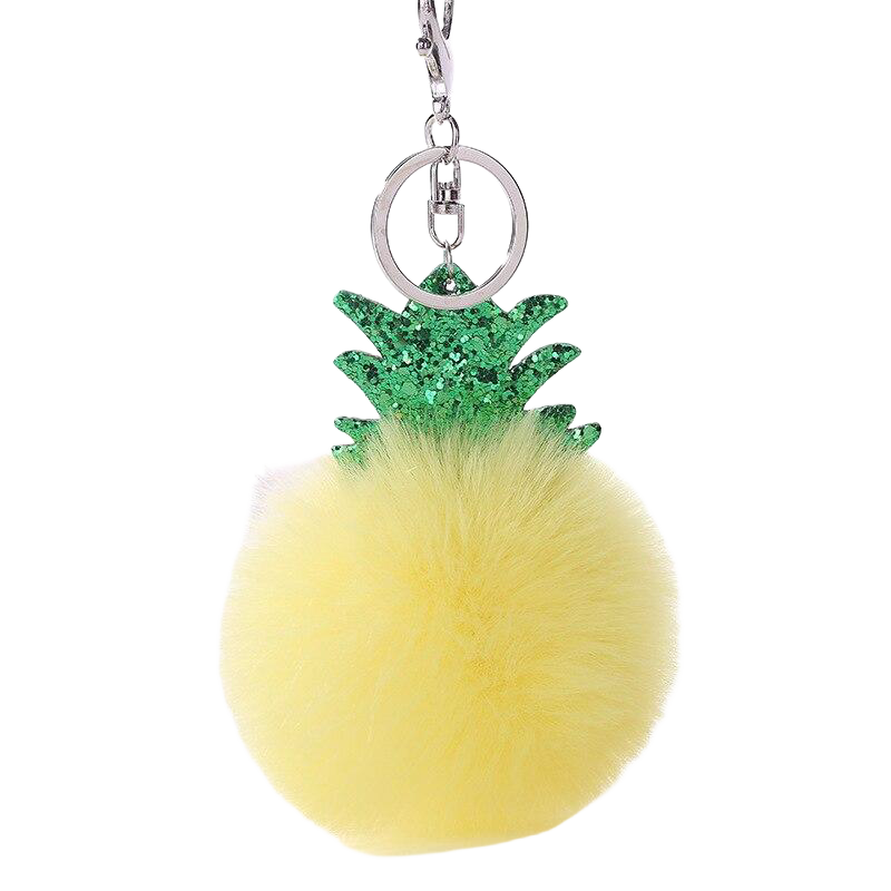 Llavero Pompón de Piña