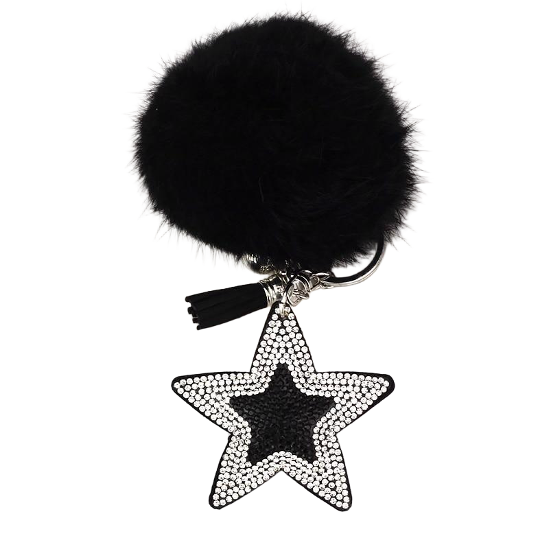 Llavero Pompón Estrella