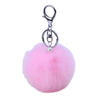 Llavero Pompón Rosa