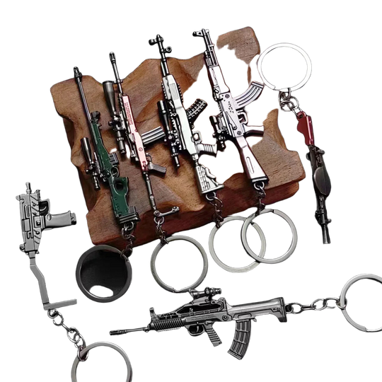 Llavero PUBG Simulation Mini Keychain Kawaii - Llavero Premium para Fans