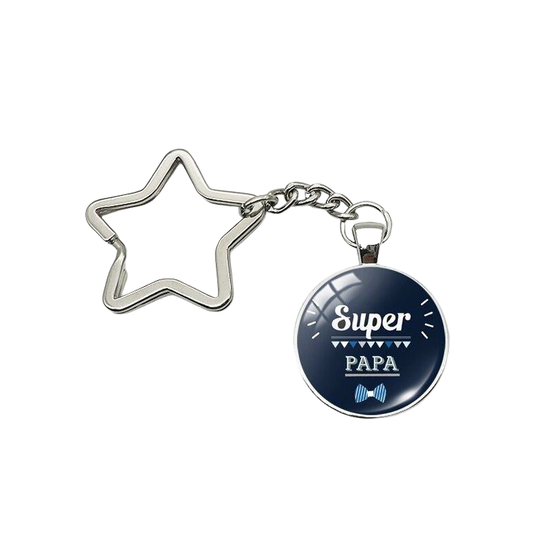 Llavero Súper Papá - Regalo Original para el Día del Padre