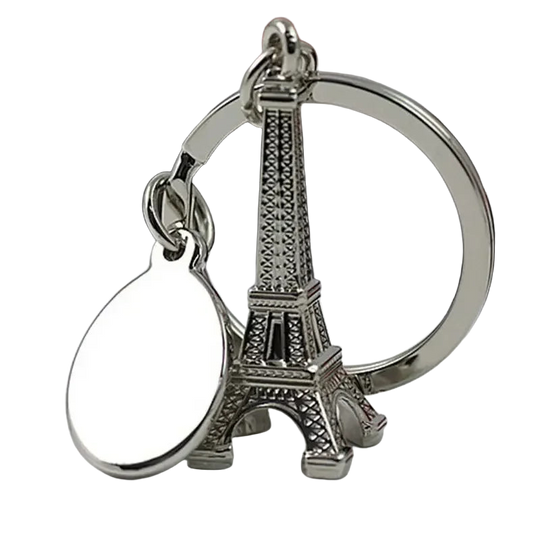 Llavero Torre Eiffel Premium - Recuerdo de París, Llavero Elegante para Llevar la Ciudad del Amor Co