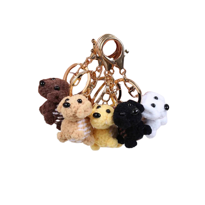 Llaveros de Crochet Paso a Paso - Mini Puppy Series - Perrito Tejido Premium