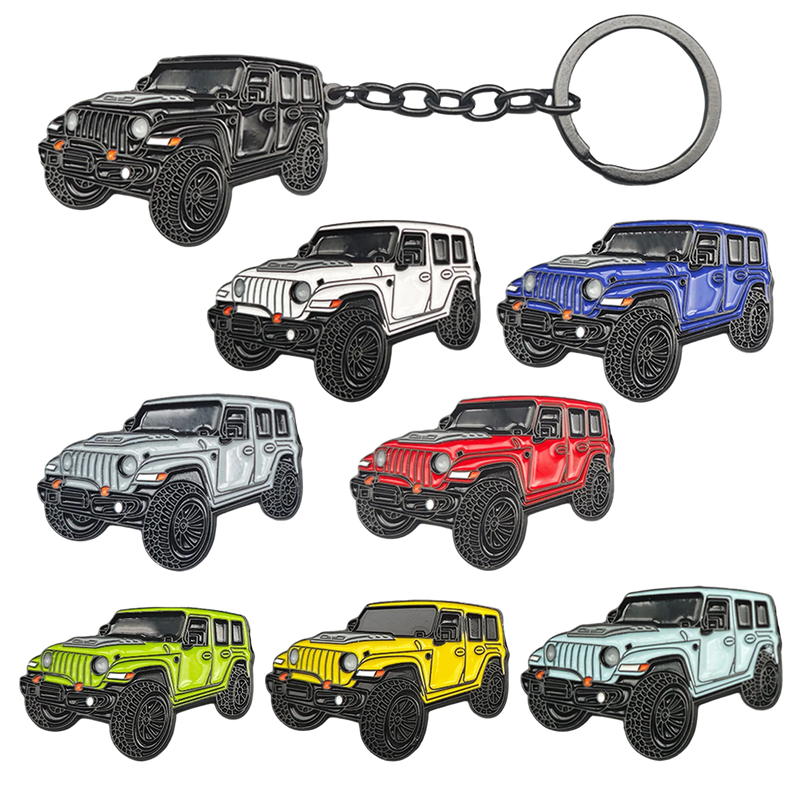 Llaveros Originales para Coche - Llavero Hummer King Off-Road Metal Premium para Hombre y Mujer