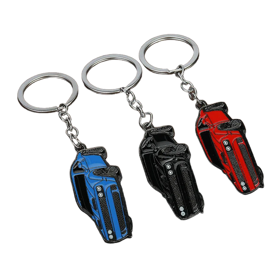Llaveros Originales para Coche - Llavero Metálico Premium en Forma de Coche, Regalo Ideal