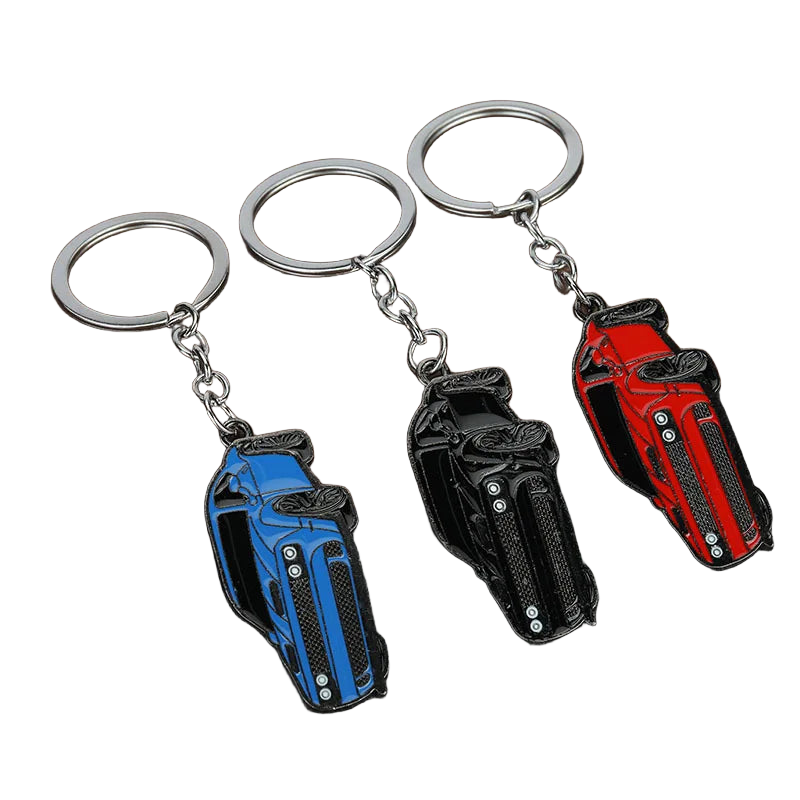 Llaveros Originales para Coche - Llavero Metálico Premium en Forma de Coche, Regalo Ideal