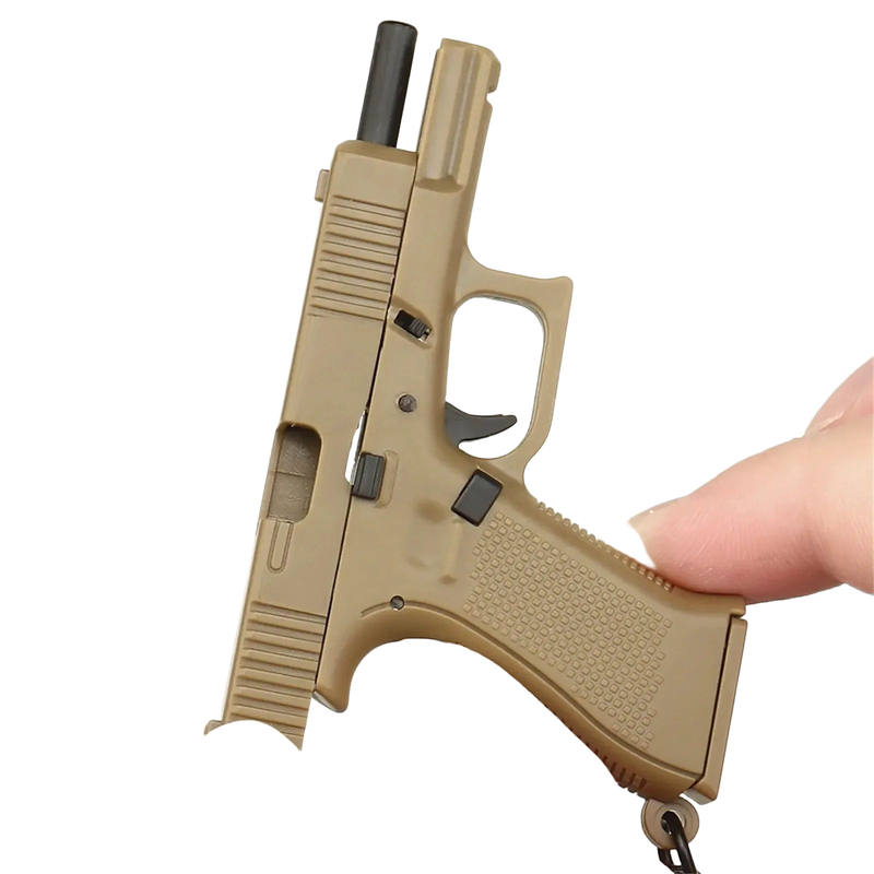 Llaveros Originales para Coche - Mini Pistola Táctica Desmontable, Llavero Realista para Hombre, Acc