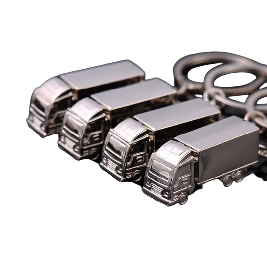 Llaveros Originales para Coche - Pack de 10 Llaveros Metal Camión Regalo Creativo