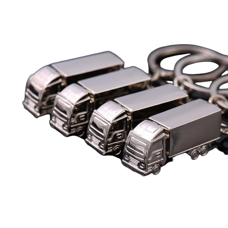 Llaveros Originales para Coche - Pack de 10 Llaveros Metal Camión Regalo Creativo