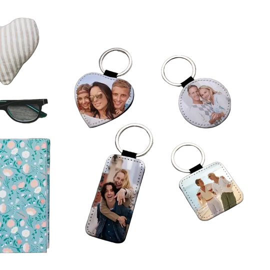 Llaveros Personalizados con Foto | Regalo Único en Cuero Premium