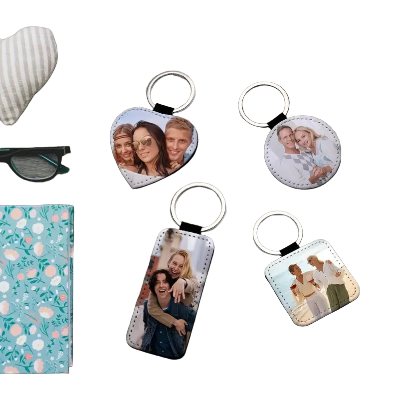Llaveros Personalizados con Foto | Regalo Único en Cuero Premium