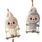 Labubu Llavero Precio | POP MART The Monsters Wood Workshop Colgante Sorpresa Original