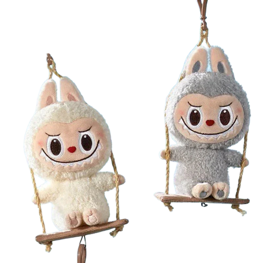 Labubu Llavero Precio | POP MART The Monsters Wood Workshop Colgante Sorpresa Original