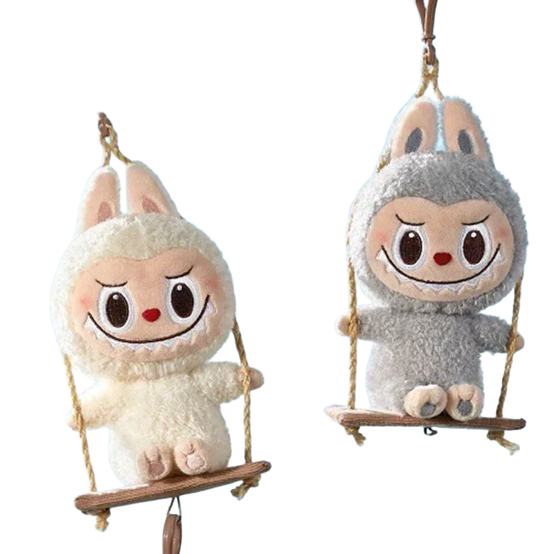 Labubu Llavero Precio | POP MART The Monsters Wood Workshop Colgante Sorpresa Original