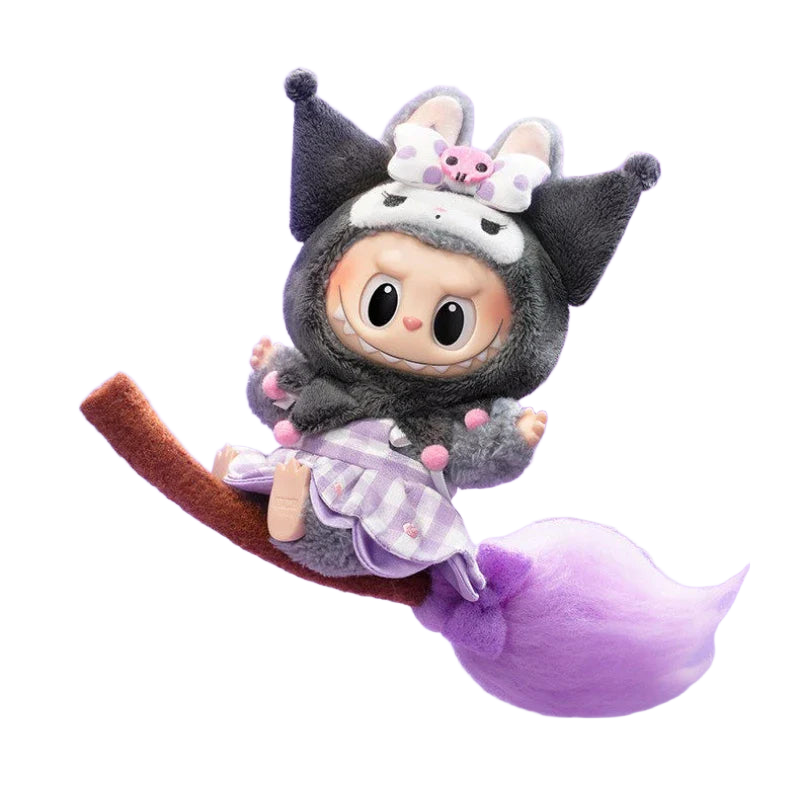 Labubu Llavero Precio: Colgante Peluche Original POPMART Sanrio Hello Kitty Kuromi