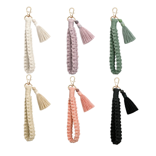 Llavero a Crochet Paso a Paso - Bohemio Tejido a Mano con Tassel