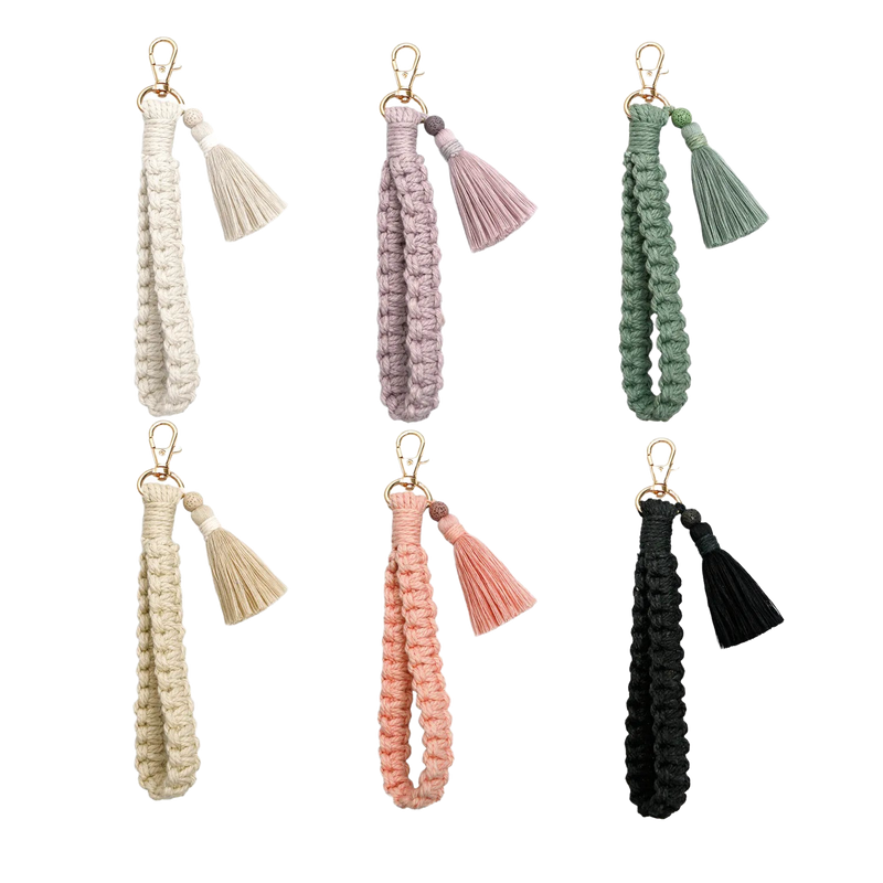 Llavero a Crochet Paso a Paso - Bohemio Tejido a Mano con Tassel