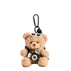 Llavero a Crochet Paso a Paso – Osito de Peluche con Cámara y Gafas – Colgante Premium