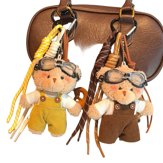Llavero a Crochet Paso a Paso – Osito de Peluche Premium para Bolso y Mochila