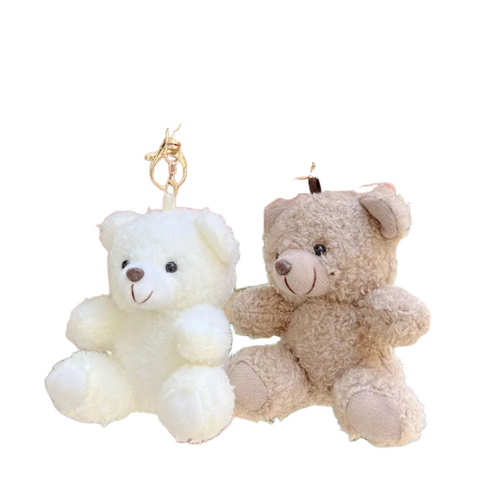 Llavero a Crochet Paso a Paso: Osito Teddy de Pelo Rizado – Hecho a Mano Premium