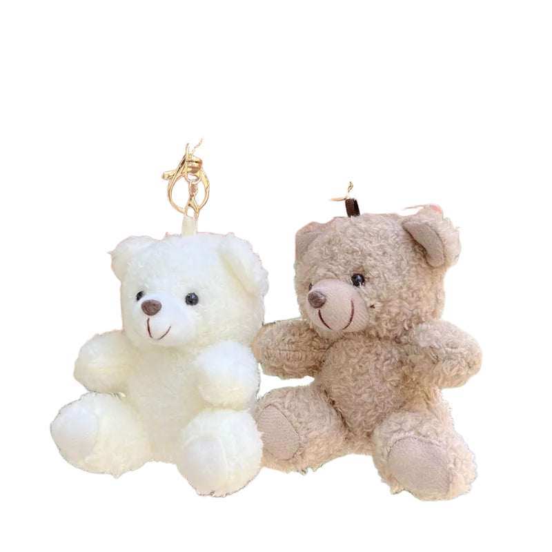 Llavero a Crochet Paso a Paso: Osito Teddy de Pelo Rizado – Hecho a Mano Premium