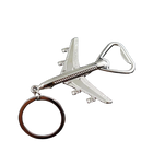Llavero Abrebotellas Avión (Acero)