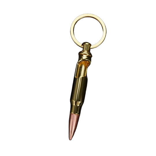 Llavero Abrebotellas Bala de Fusil (Acero)