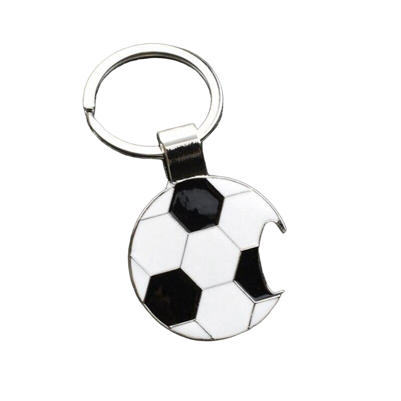 Llavero Abrebotellas Balón de Fútbol (Acero)