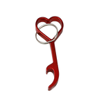 Llavero Abrebotellas Corazón <br> El Regalo Apasionado (Aluminio)