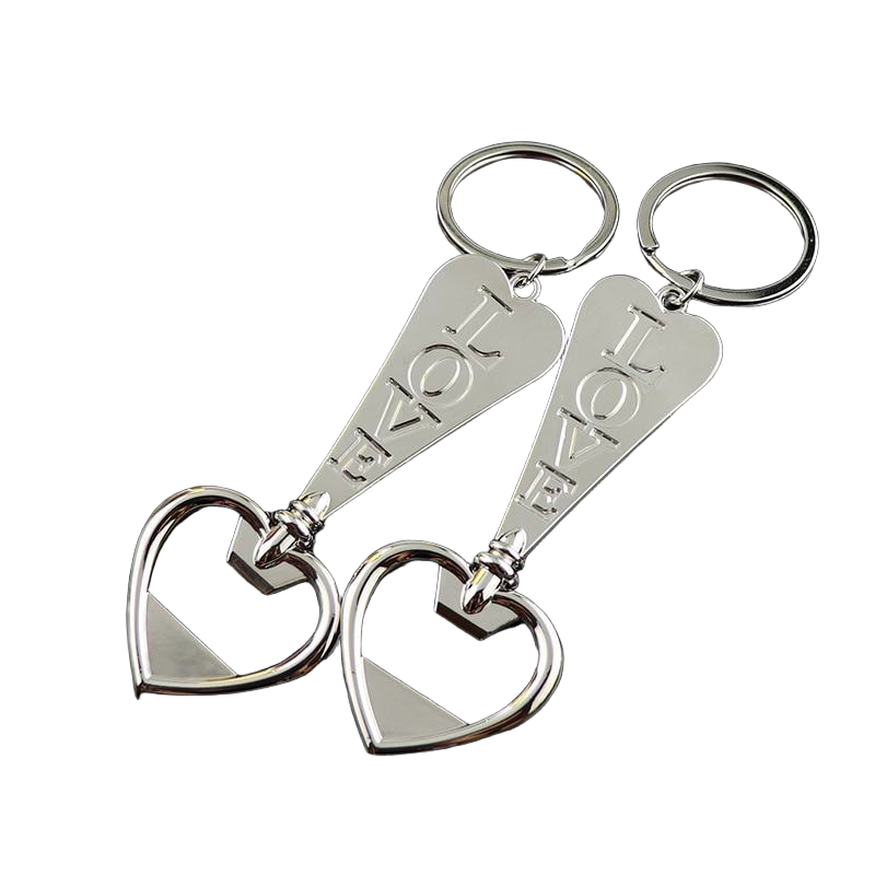 Llavero Abrebotellas Corazón Love (Acero)