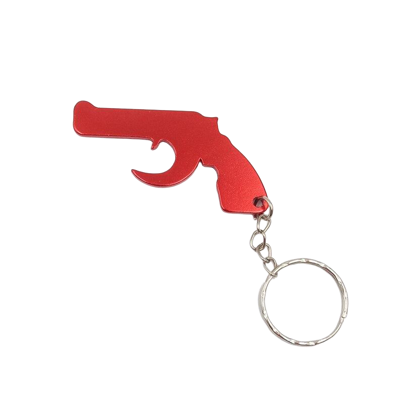 Llavero Abrebotellas Pistola (Aluminio)