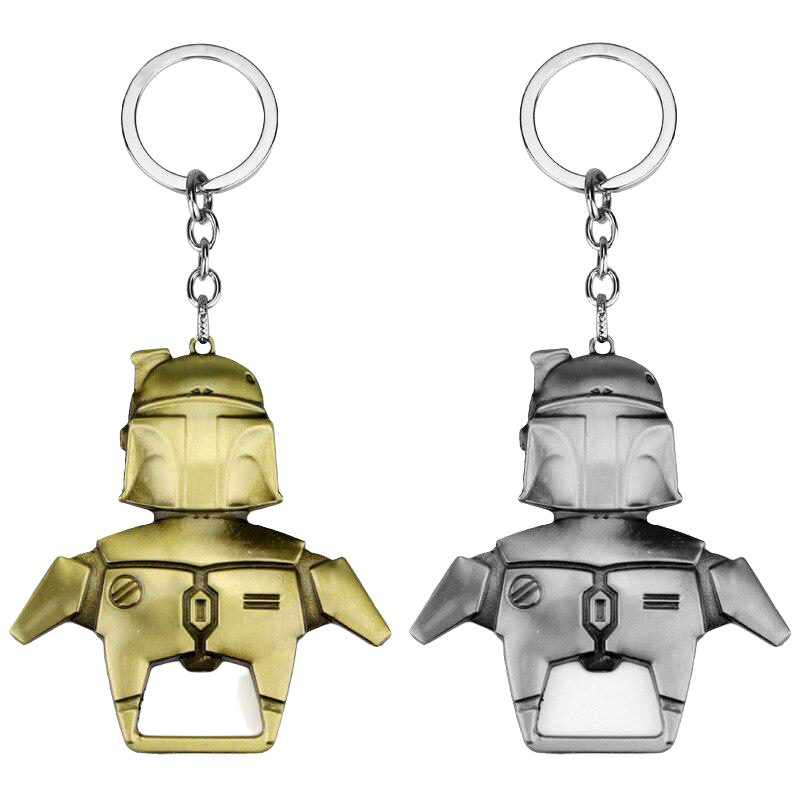 Llavero Abrebotellas Star Wars Boba Fett (Acero)