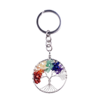 Llavero Árbol de la Vida con Chakras
